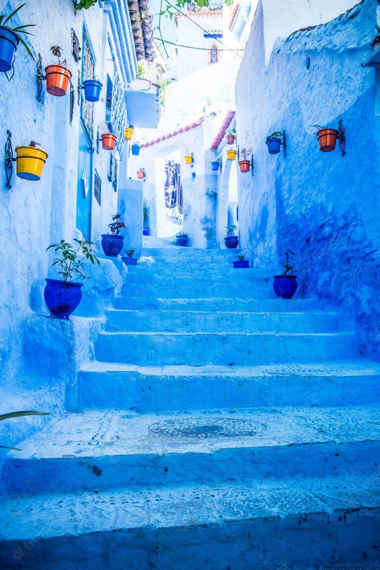 Turas Lae ó Fès go Chefchaouen, an Chathair Ghorm