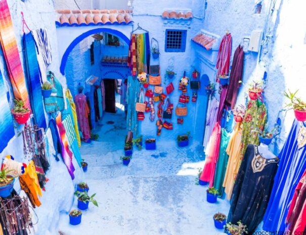 Traditional,Moroccan,Architectural,Details,In,Chefchaouen,Morocco,,Africa.,Chefchaouen,Blue