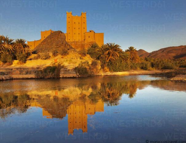 6 Days from Marrakech to Sahara - Fes & Casablanca Ait Hamou ou Said Kasbah, Draa River, Draa Valley, Morocco, North Africa, Africa