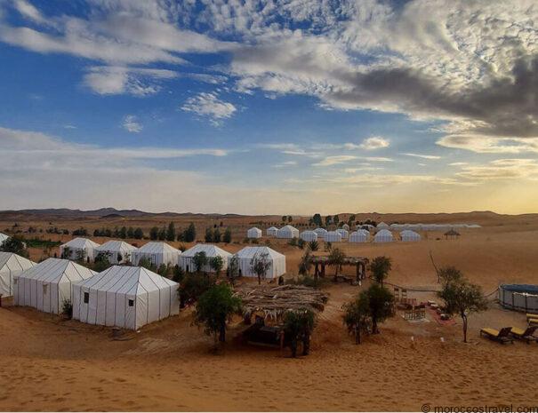 3 Day Desert Tour From Marrakech To Merzouga luxury desert camp
