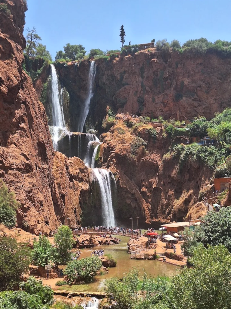 Ouzoud-waterval, Marokko