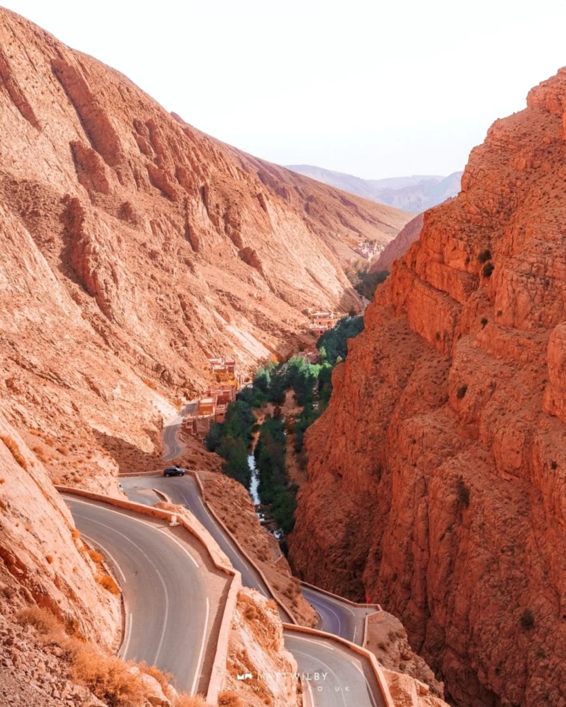 The Dades Valley and gorges