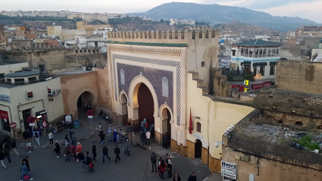 Bab Buždudas, Feso Mėlynieji vartai