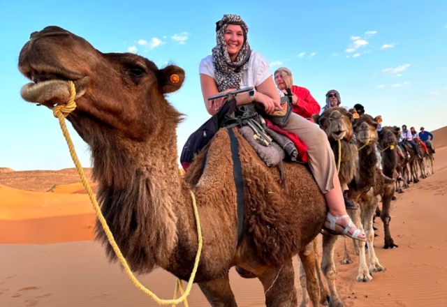 Merzouga Camel Trek & Night in a Desert Camp