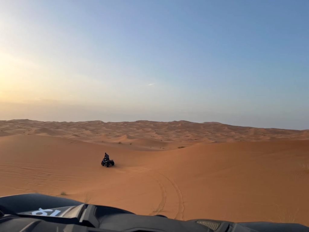 Jízda na buggy po dunách v Merzouze, Erg Chebbi