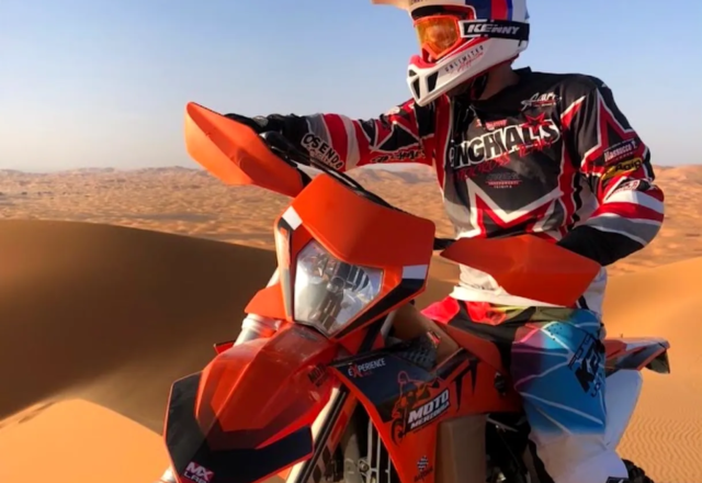 KTM Dirt Bike Tour in the Merzouga Dunes