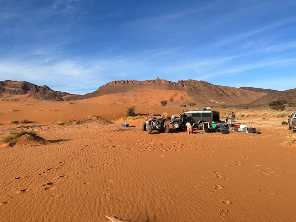 4x4 off-road tour in the dunes