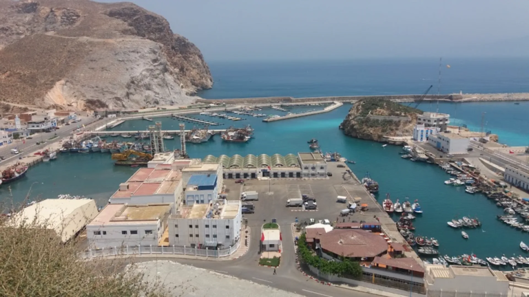 Harbour town on Morocco's Mediterranean coast
